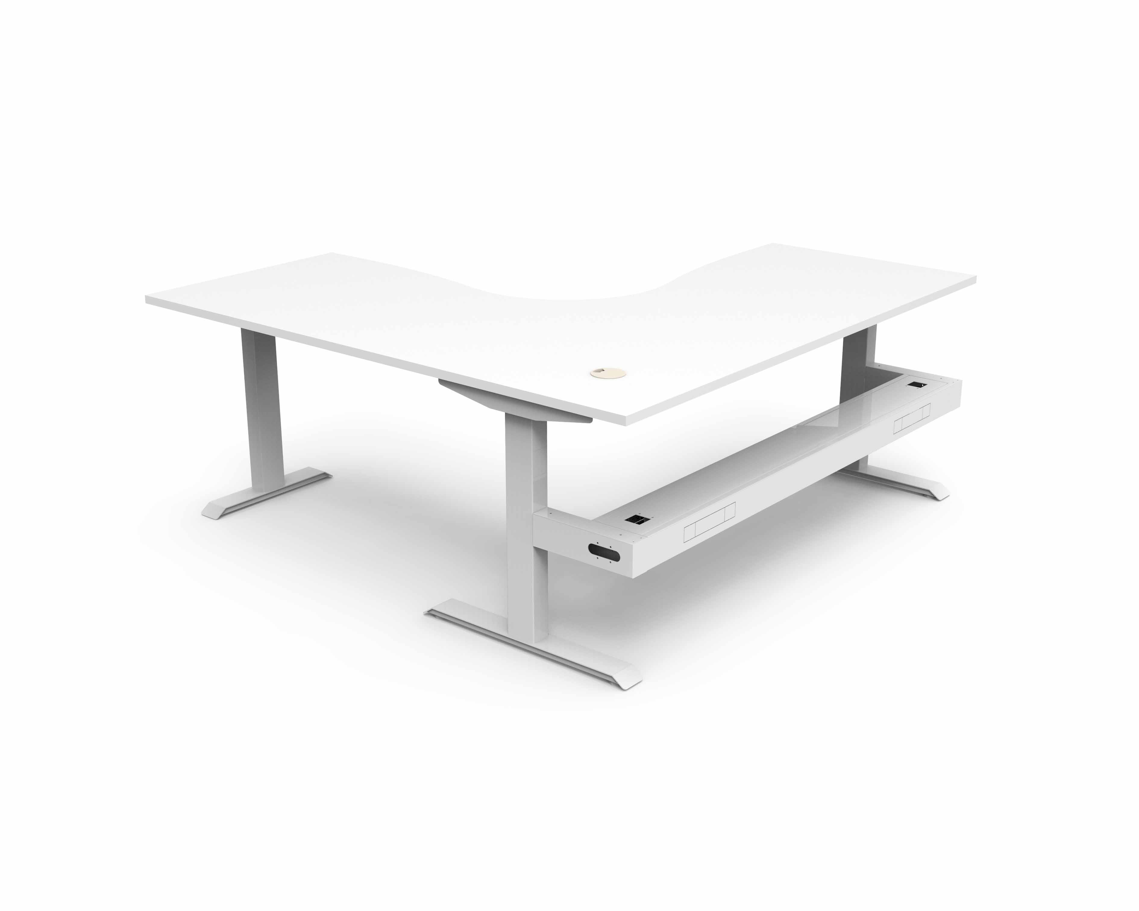 Boost Static Corner Workstation 1500x1500 CT NWWS